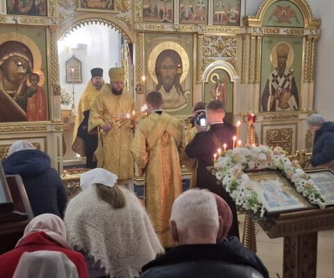Всенощное бдение 21 февраля