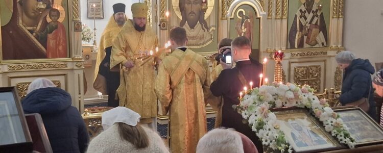 Всенощное бдение 21 февраля